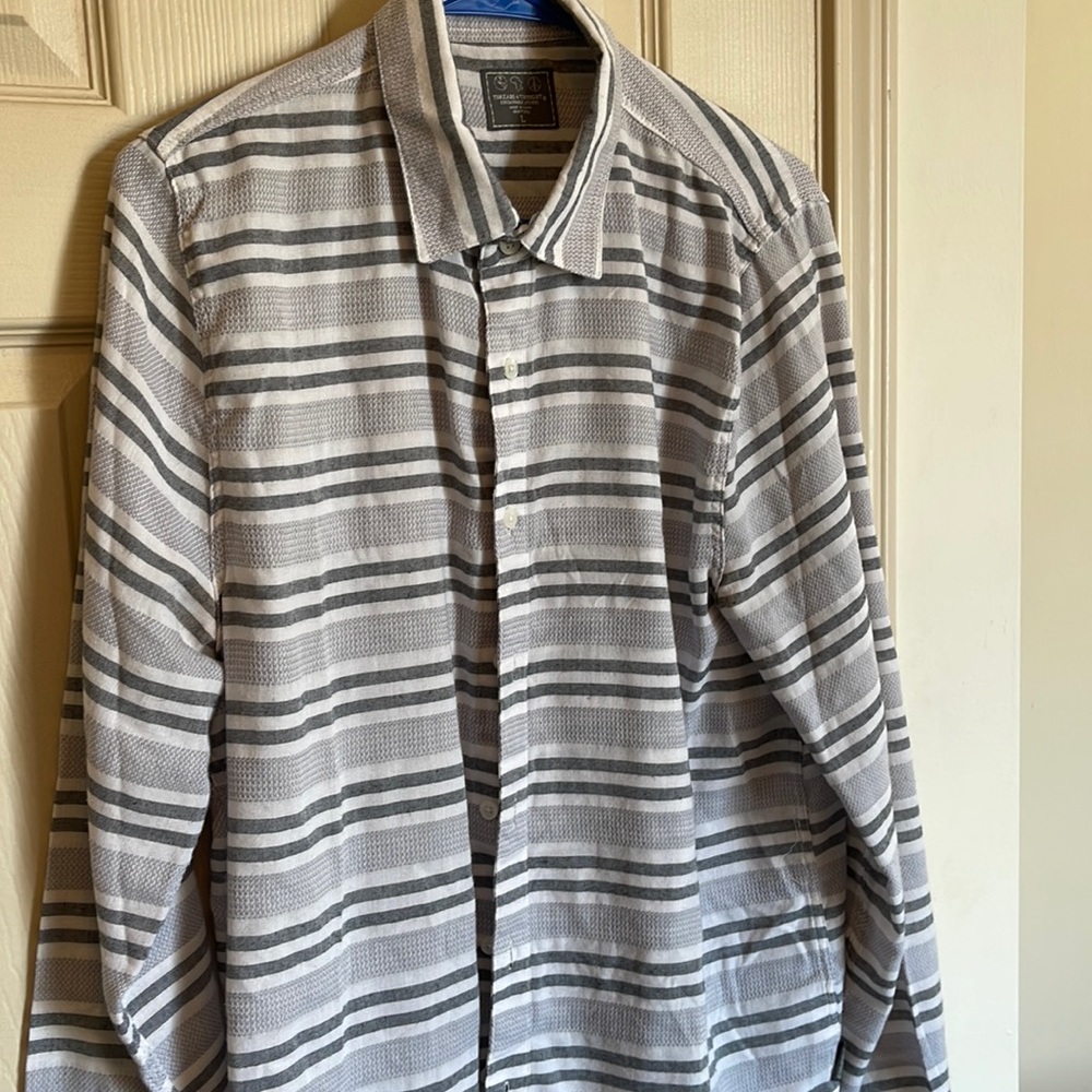 Striped Button Up - image 1